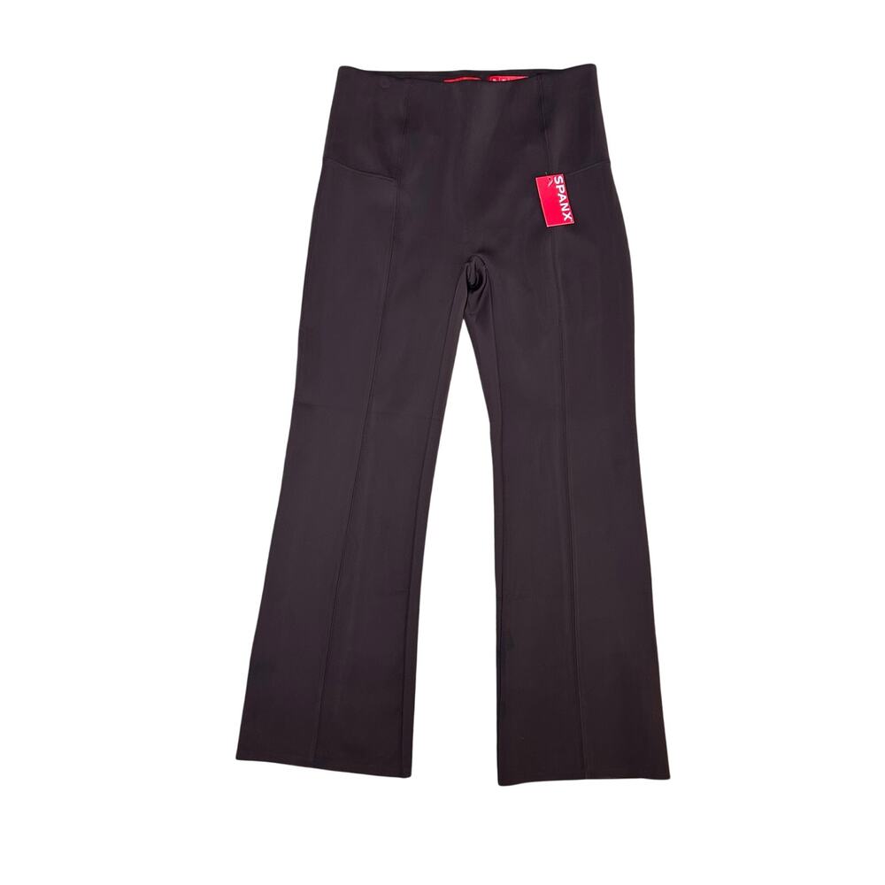 SPANX NWT dressy micro flare legging truffle brown size XLP